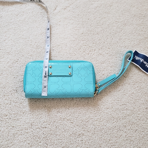NWT Kate Spade Jazzy Metro Spade Zip Wallet Wristlet - Picture 4 of 12